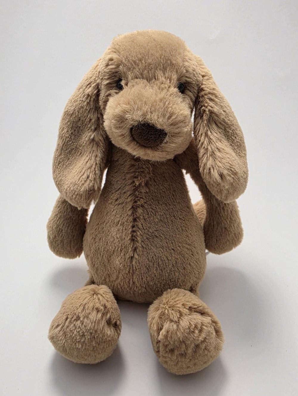 Jellycat Small Toffee Puppy Dog Authentic Pre Owned (Smaller 8 inch)